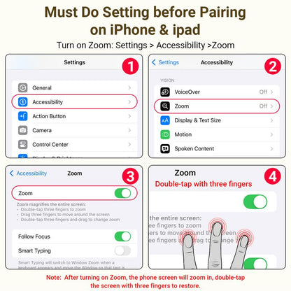 Upgraded page-turning remote control